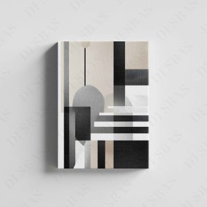 “Minimal Harmoniya” – A4 ölçüdə, kətan üzərində abstrakt tablo. Framonia kolleksiyasına aid olan bu əsər minimalizm və modern üslubu evinizə gətirir. Onun dəyərini göstər!