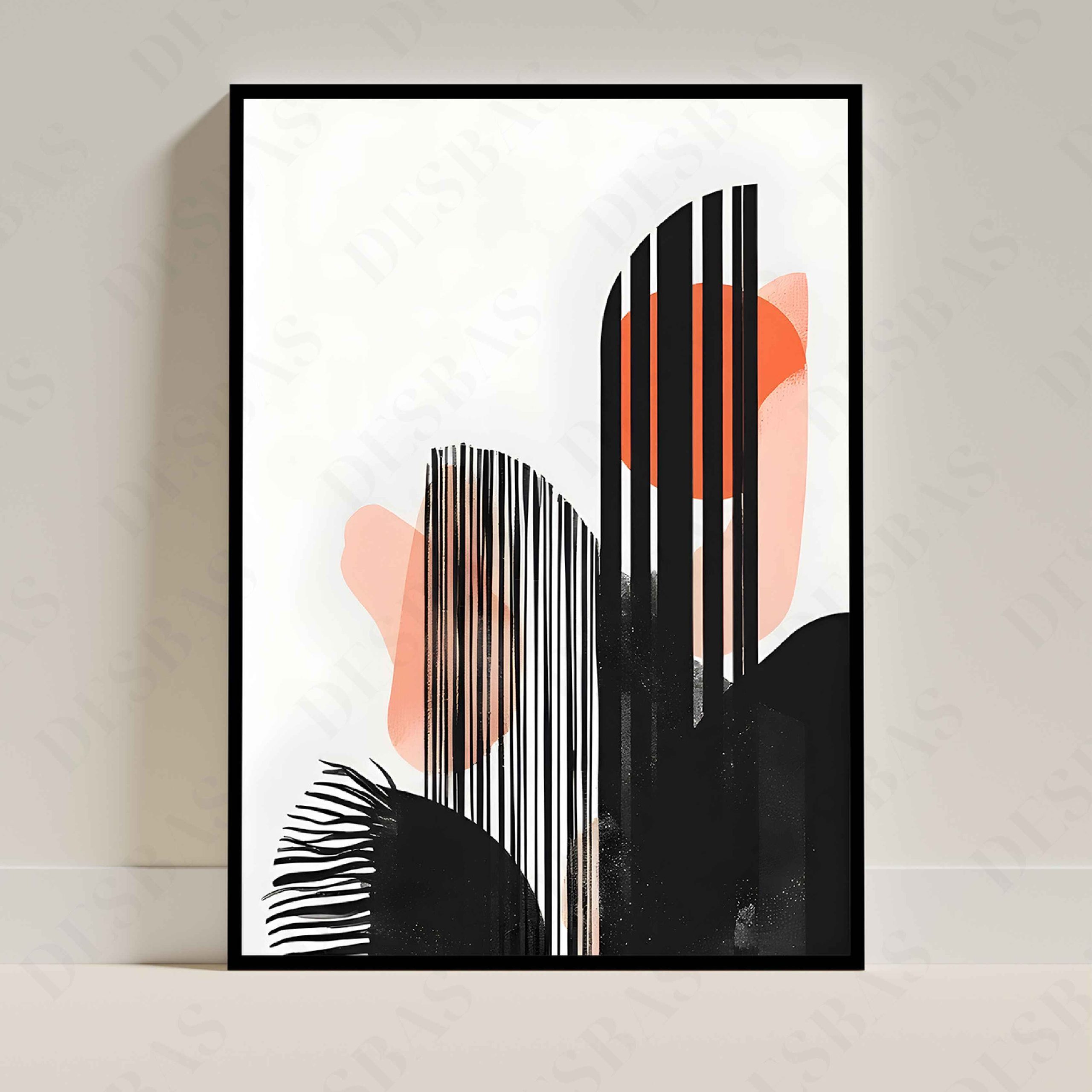 “Sükutun Xətləri” – A3 ölçüdə abstrakt poster. Framonia kolleksiyasına aid bu minimalist sənət əsəri müasir interyerlər üçün idealdır. Onun dəyərini göstər!