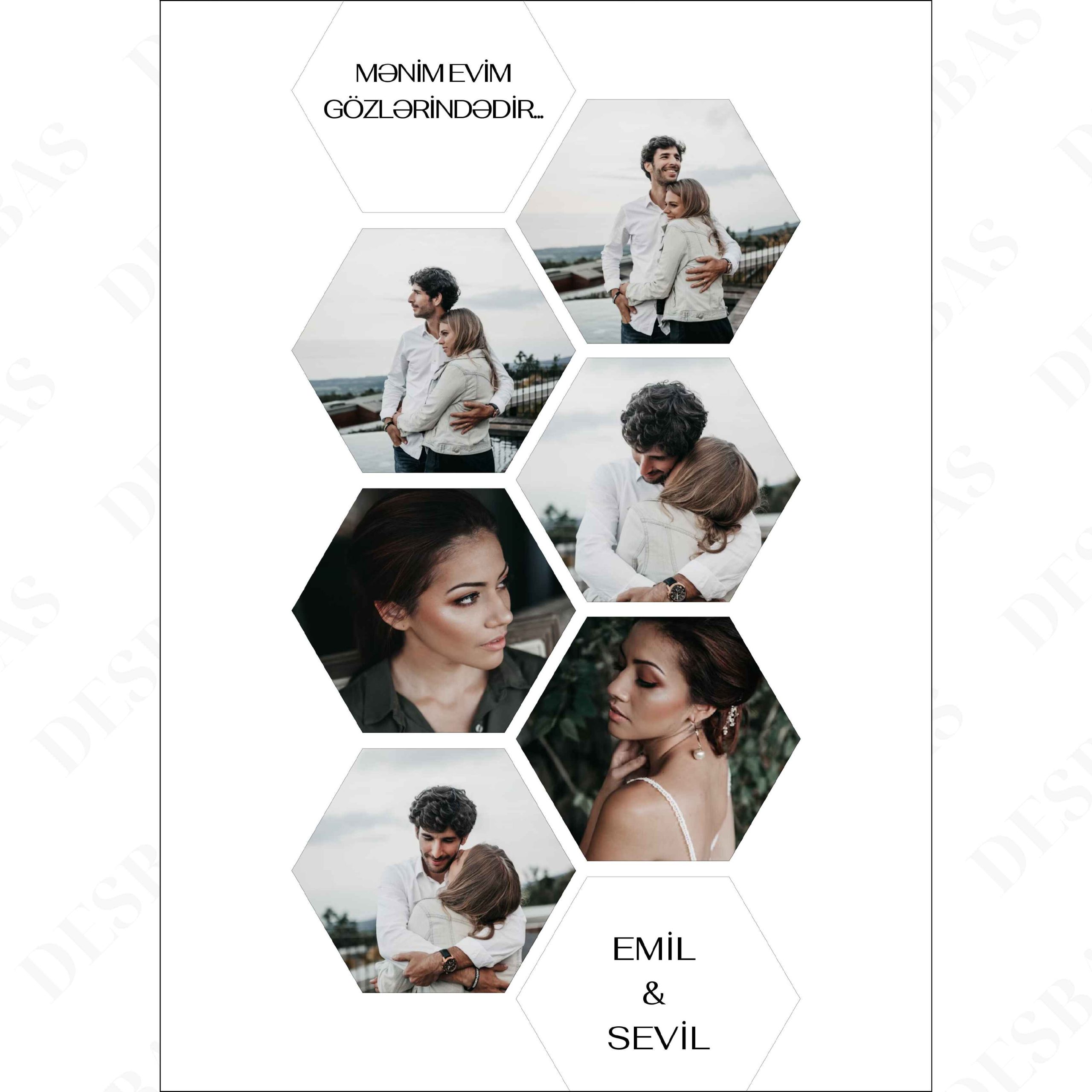 “Gözlərindəki Evim” – sevdiyiniz insanla xatirələrinizi romantik dizaynla birləşdirən, xüsusi günlər üçün mükəmməl hədiyyədir.