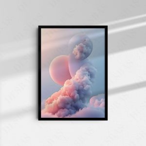 Üfüqlərin arxasında gizlənən ümidləri və azadlıq hissini evinizə gətirən A3 Framonia çərçivəli posteridir.